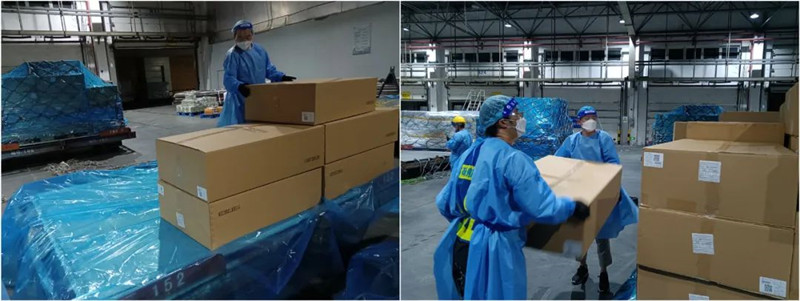 进港提我司货团队专班操作，筑牢防线勇战高温