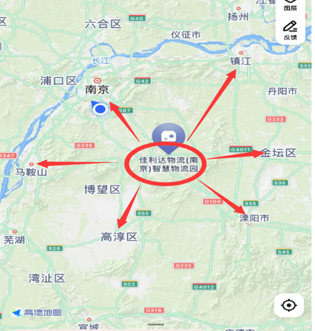 008PG国际南京智慧物流园区位图